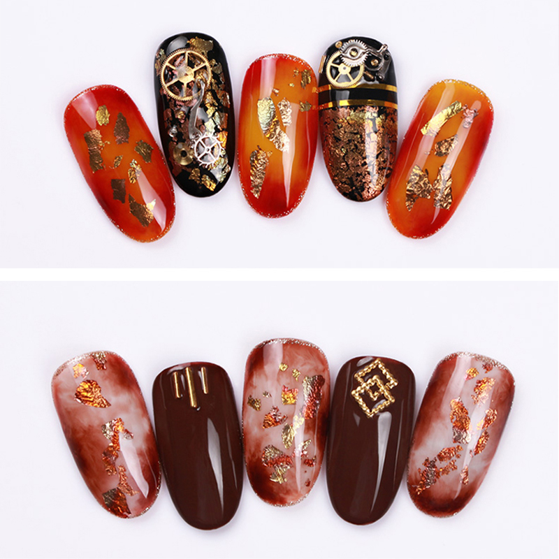 14x14cm Colorful Imitation Gol - Gold Foil Flakes reseña y precio