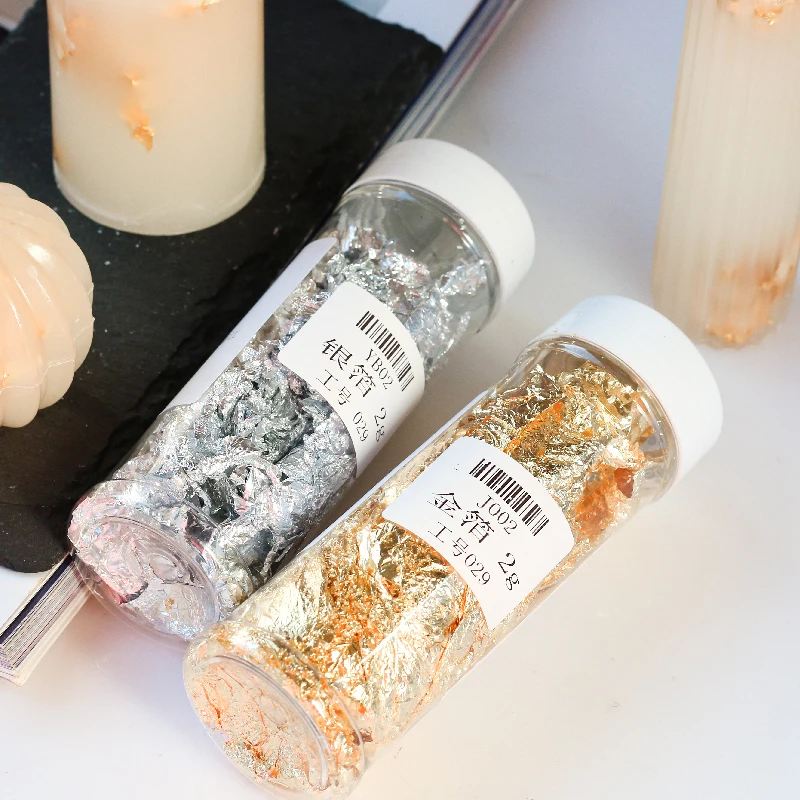 Creative Handmade Candle Makin - Gold Foil Flakes reseña y precio