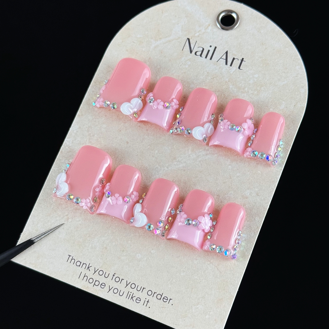 10pcs high-end Pink girl style - Resin Craft Material reseña y precio