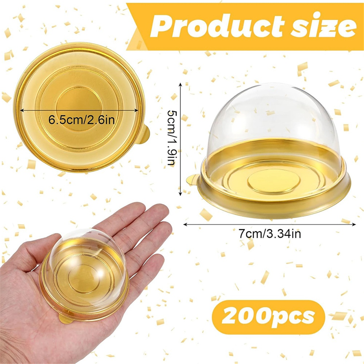 A06K Charcuterie Domes with Li - Dome Mold Clear reseña y precio