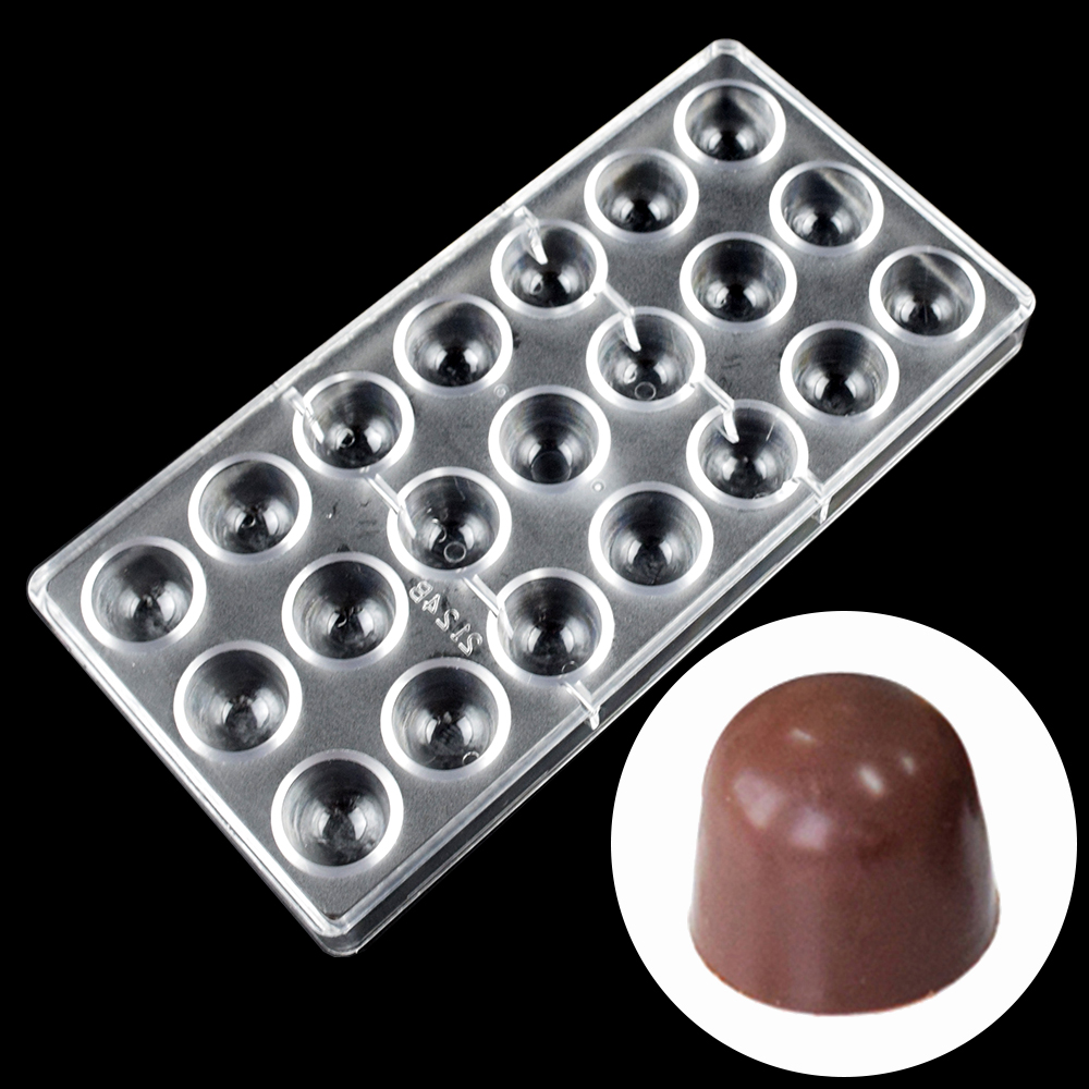 21 Cavity Dome Chocolate Mold  - Dome Mold Clear reseña y precio