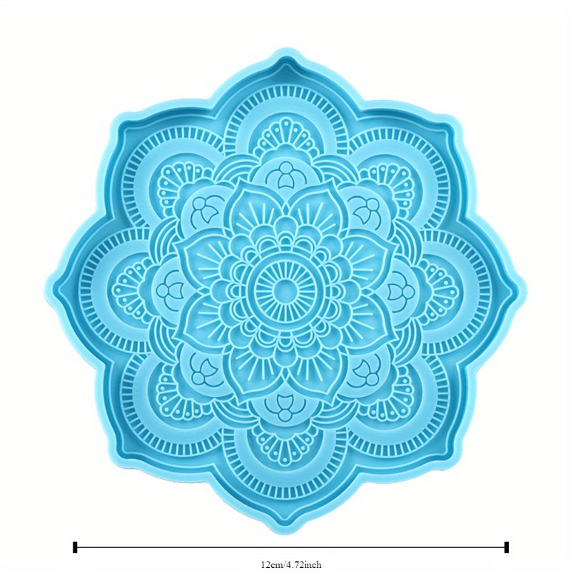 Mandala Coaster Silicone Mold  - Coaster Mold Round reseña y precio