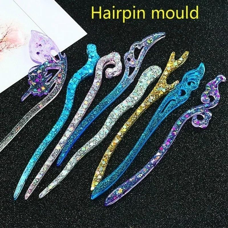 New Transparent Hairpin Silico - Resin Craft Supplies reseña y precio