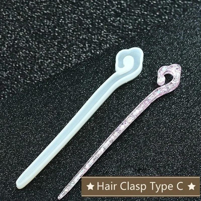 New Transparent Hairpin Silico - Resin Craft Supplies reseña y precio