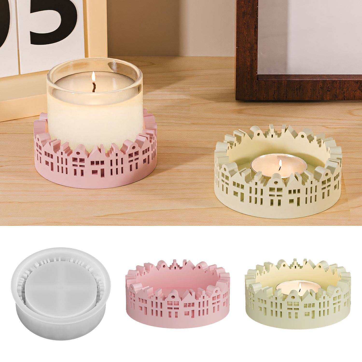 Hollow House Mold Flexible Res - Resin Craft Workshop reseña y precio