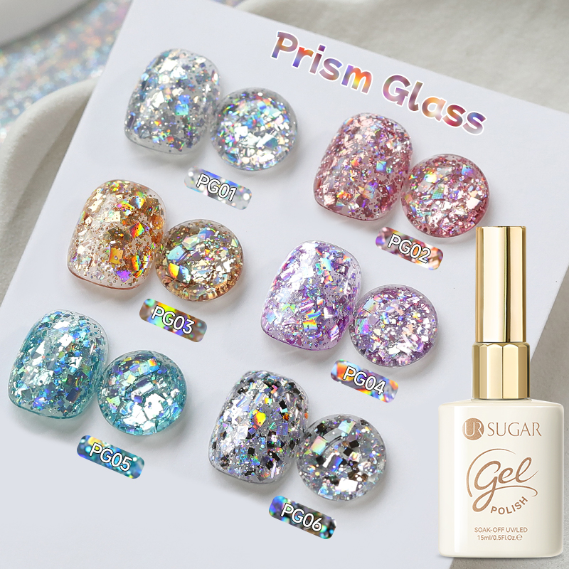 UR SUGAR 6PCS Chunky Glitter G - Resin Glitter Pack reseña y precio