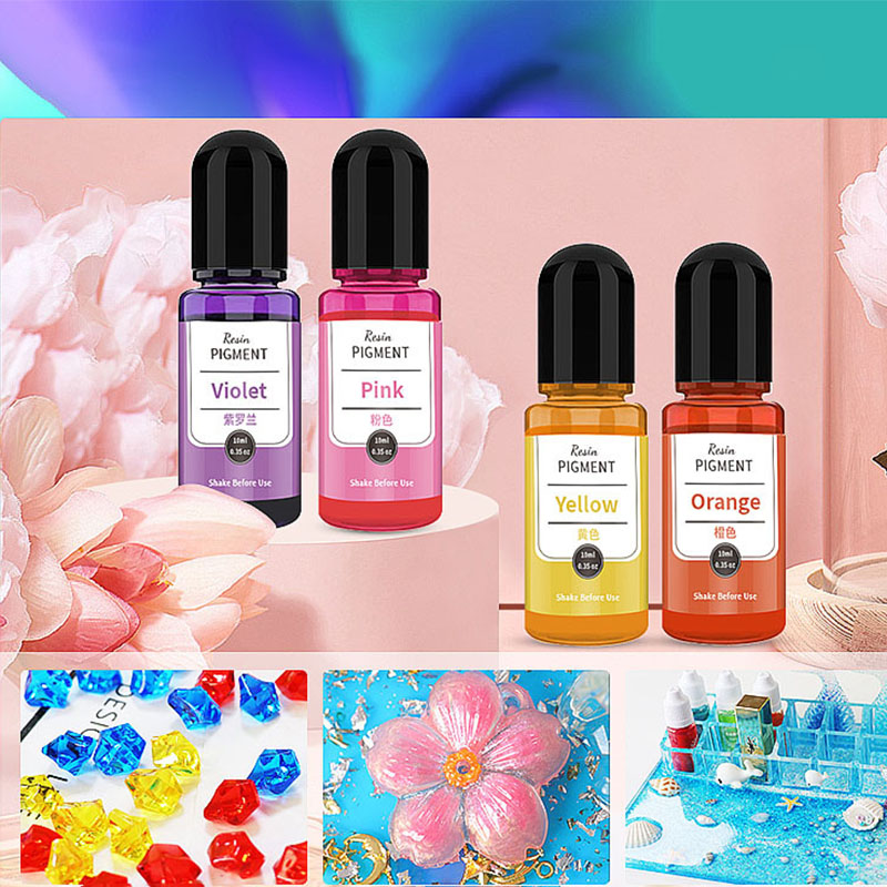 24/30 Colors Set 10ml Epoxy Re - Resin Pigment Set reseña y precio