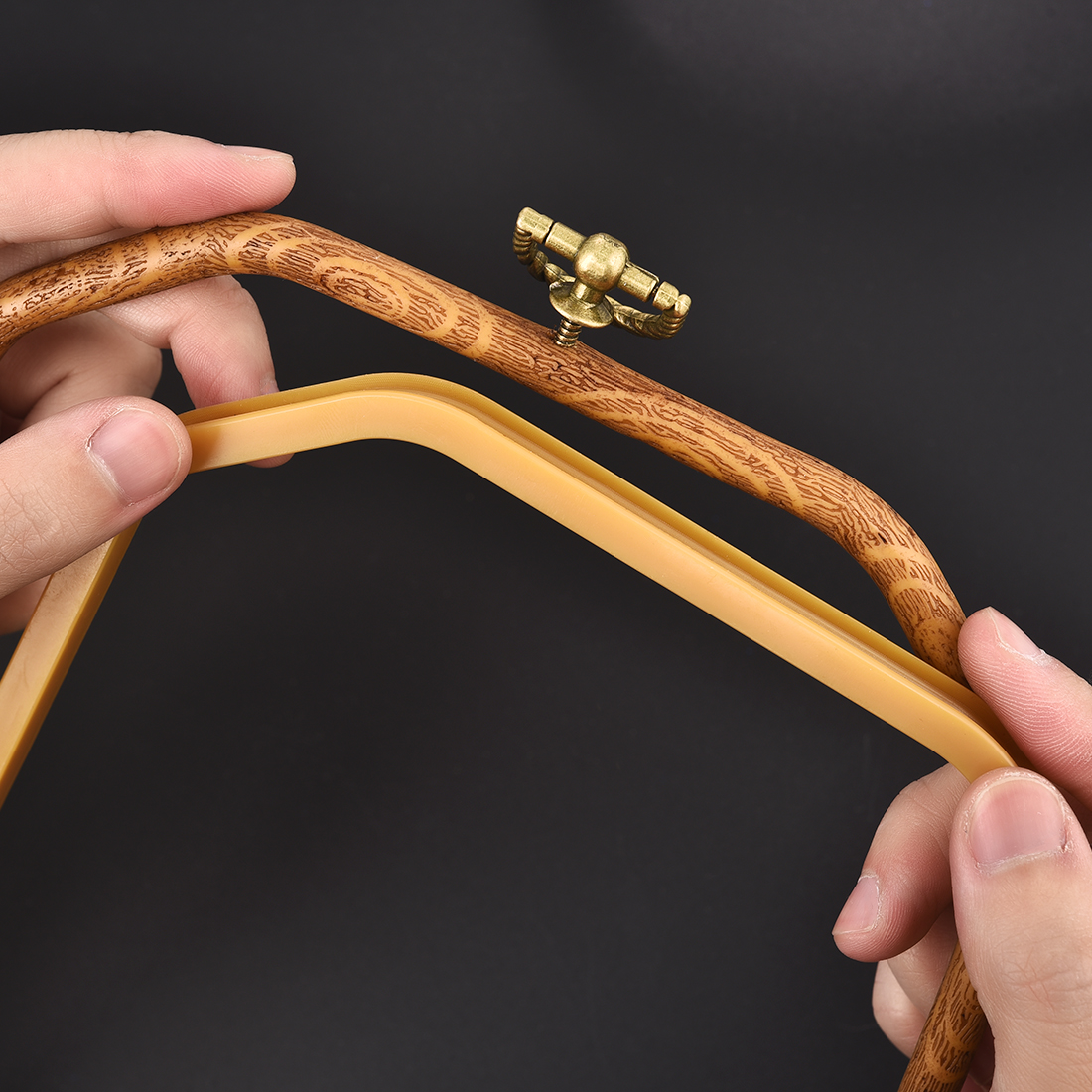 Imitated Wood Round,Oval Diffe - Wood Ring Blank reseña y precio