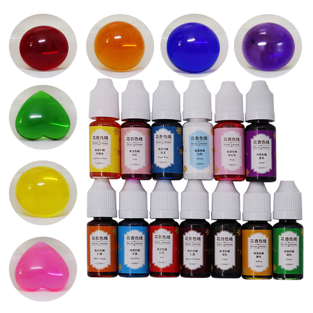 13 Color Epoxy Resin Pigment D - Flower Preservation Resin reseña y precio