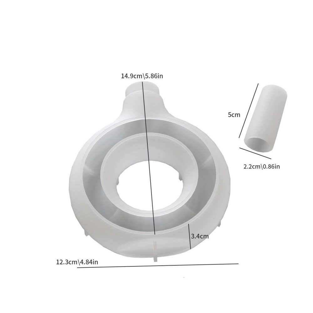 Donut Shape Mold Flexible Plas - Resin Craft Workshop reseña y precio