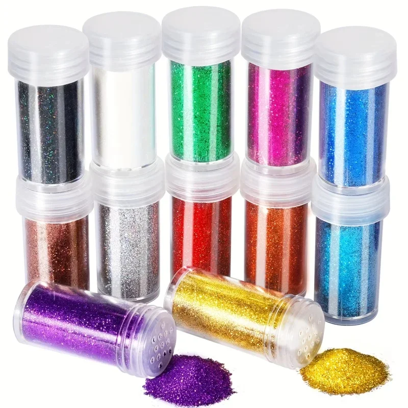 12 Pack Extra Fine Glitter Cra - Resin Glitter Pack reseña y precio