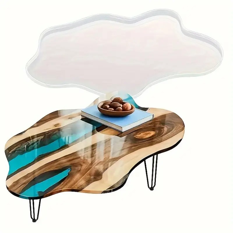 Large 61cm Irregular tray epox - Resin Ocean Wave Mold reseña y precio