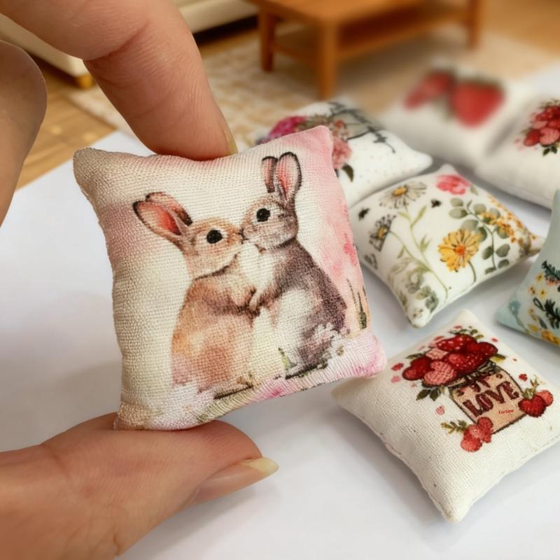 2Pcs Dollhouse Bedroom Sofa Sc - Resin Crafts reseña y precio