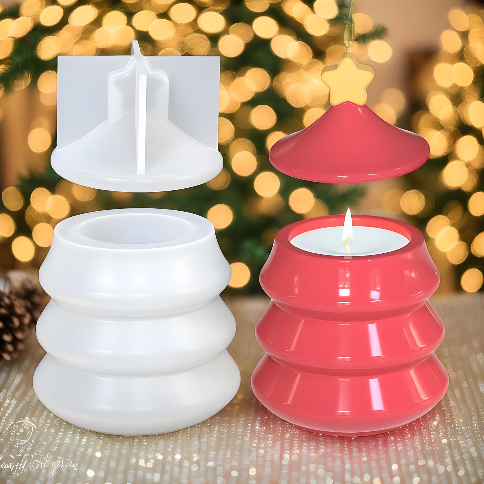 Christmas Tree Jar Mold DIY Si - Resin Craft Workshop reseña y precio