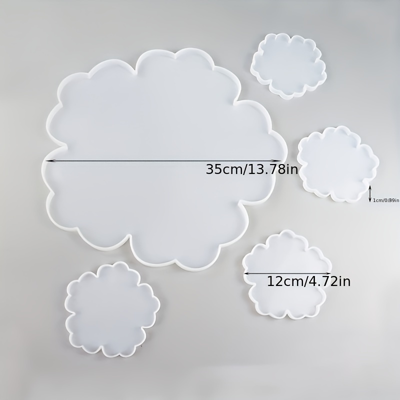 1-piece 13-inch large flower t - Serving Tray Mold reseña y precio