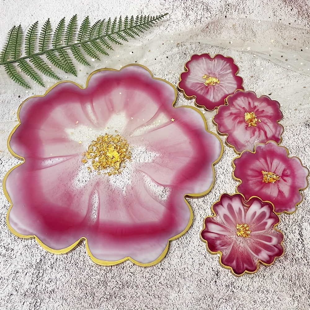 1-piece 13-inch large flower t - Serving Tray Mold reseña y precio