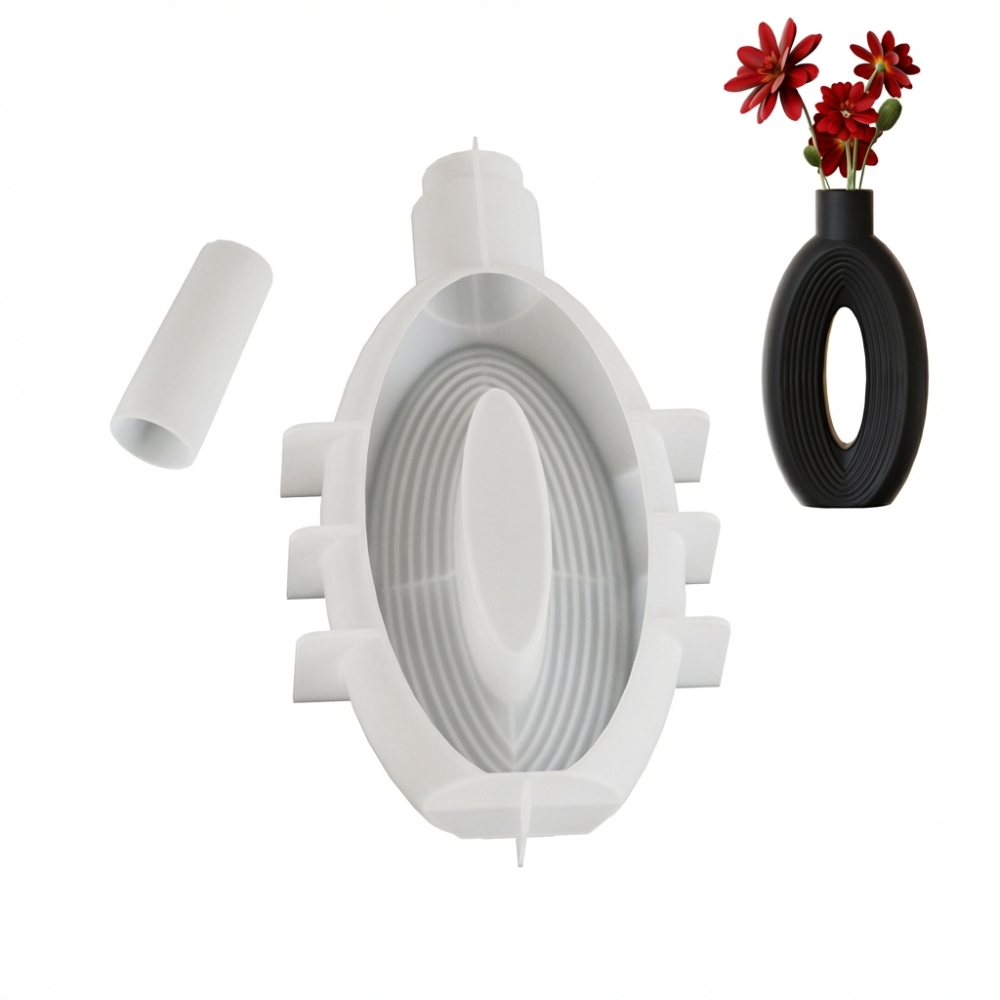 Modern Oval Stripe Silicone Va - Resin Craft Workshop reseña y precio