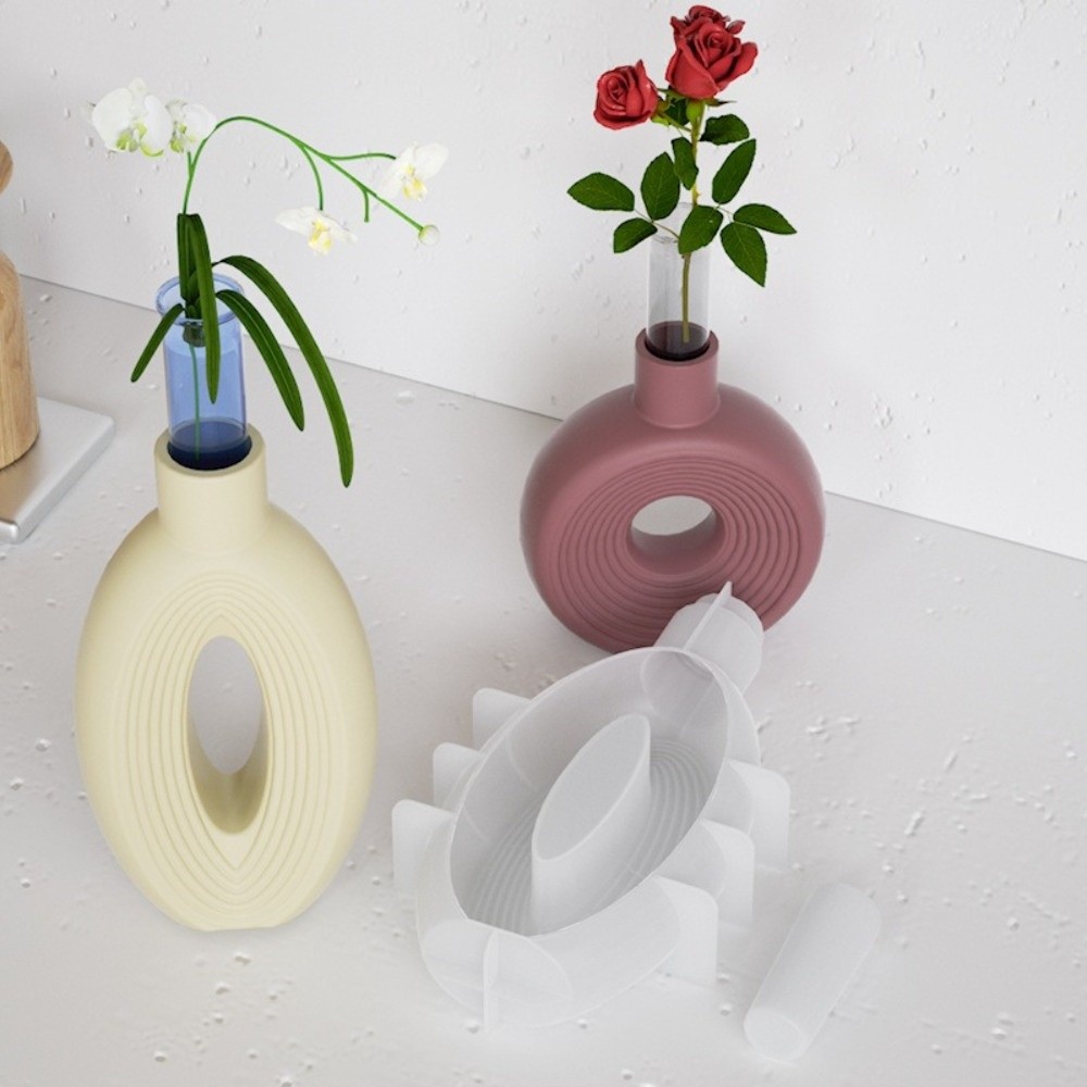 Modern Oval Stripe Silicone Va - Resin Craft Workshop reseña y precio