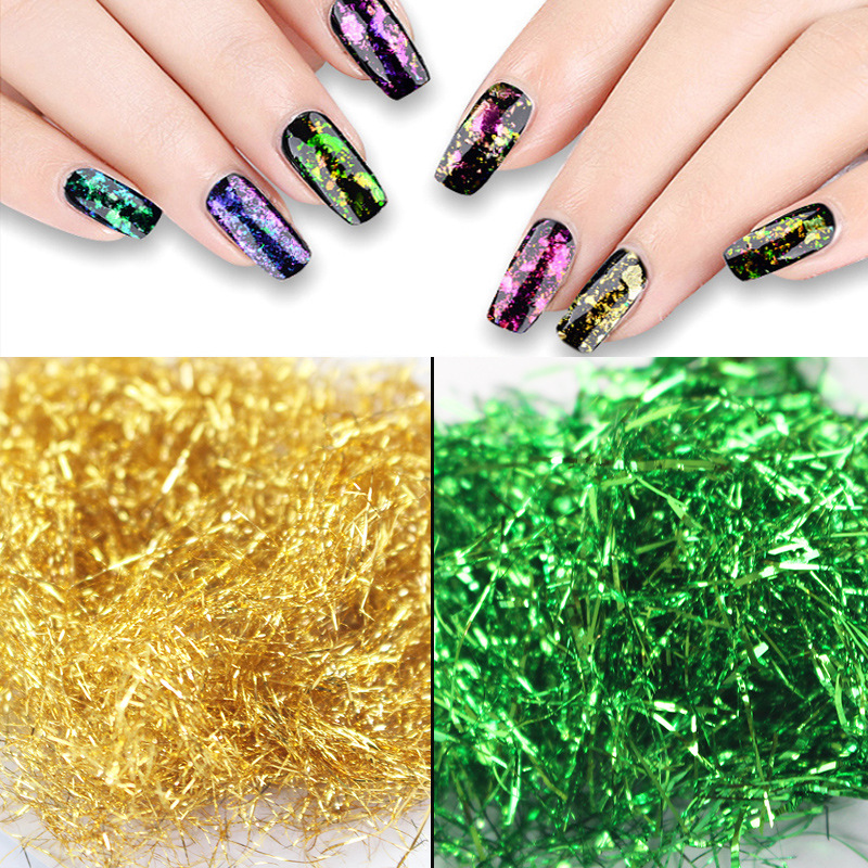 Bottled Metal Alloy Glitter Go - Gold Foil Flakes reseña y precio