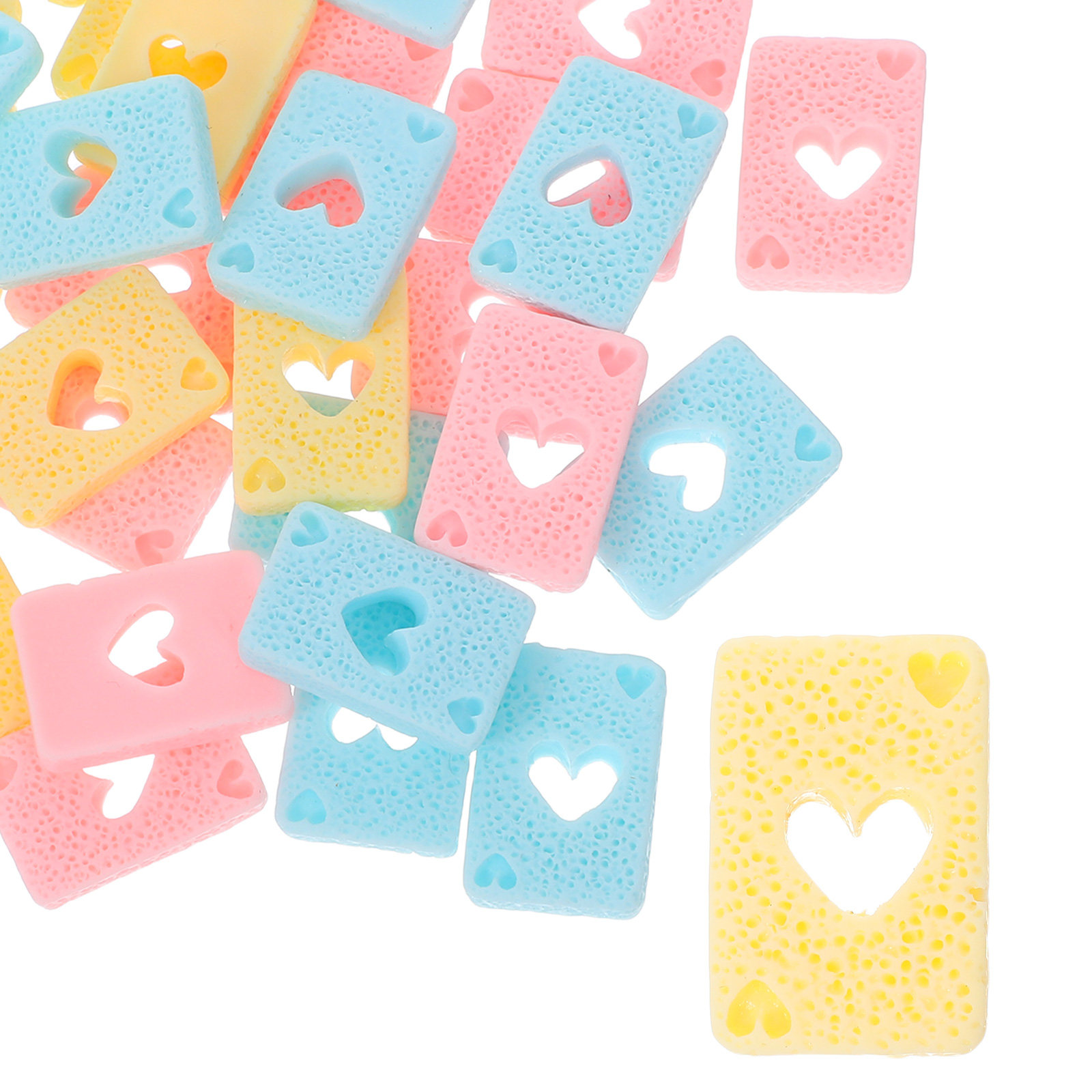 30Pcs DIY Resin Poker Charms C - Resin Crafts Diy reseña y precio