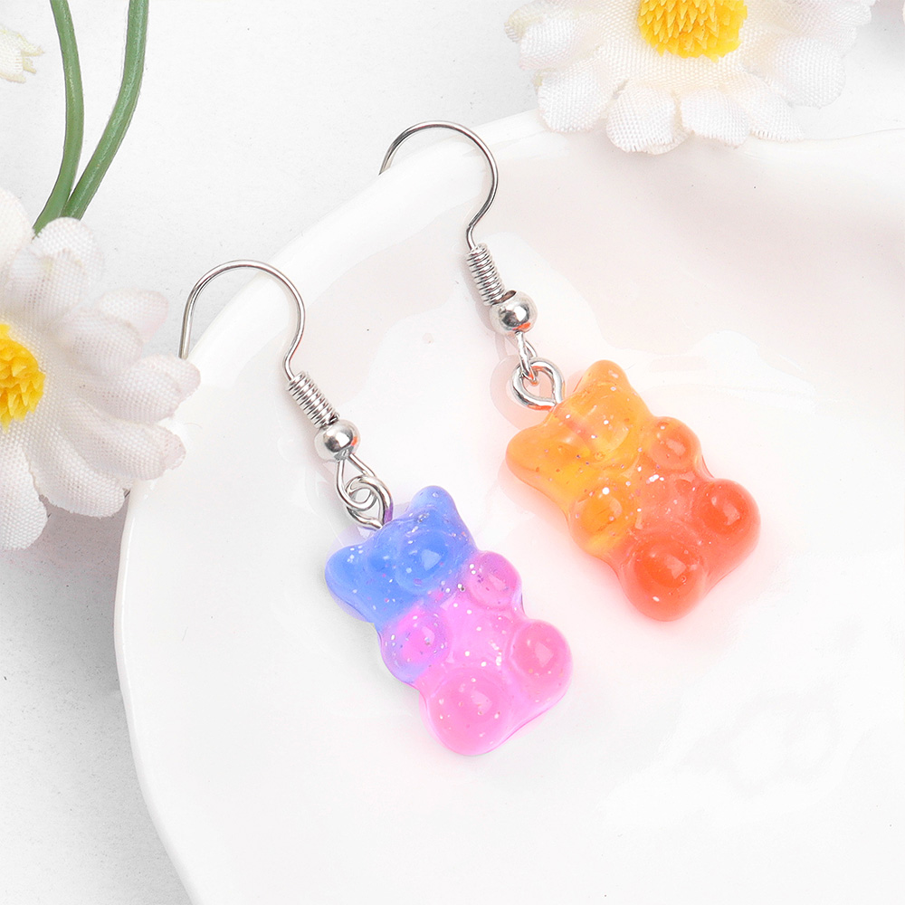 60pcs Dual Color Resin Bear Sh - Resin Craft Supplies reseña y precio
