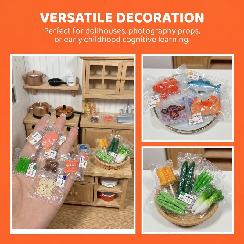 ✰✪1Pc 112 Mini Dollhouse Food  - Vacuum Chamber Small reseña y precio