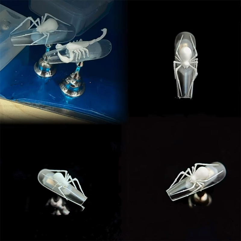 3D Spider Scorpion Silicone Na - Resin Pigment Set reseña y precio