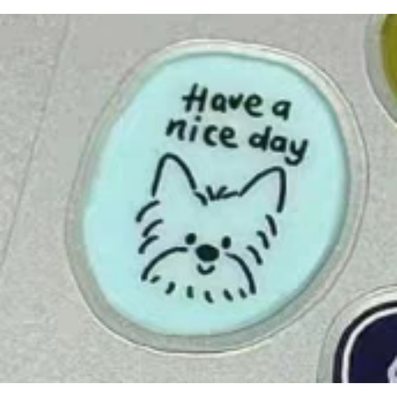 Cute Cartoon Cat Dog 3D Transp - Resin Craft Material reseña y precio