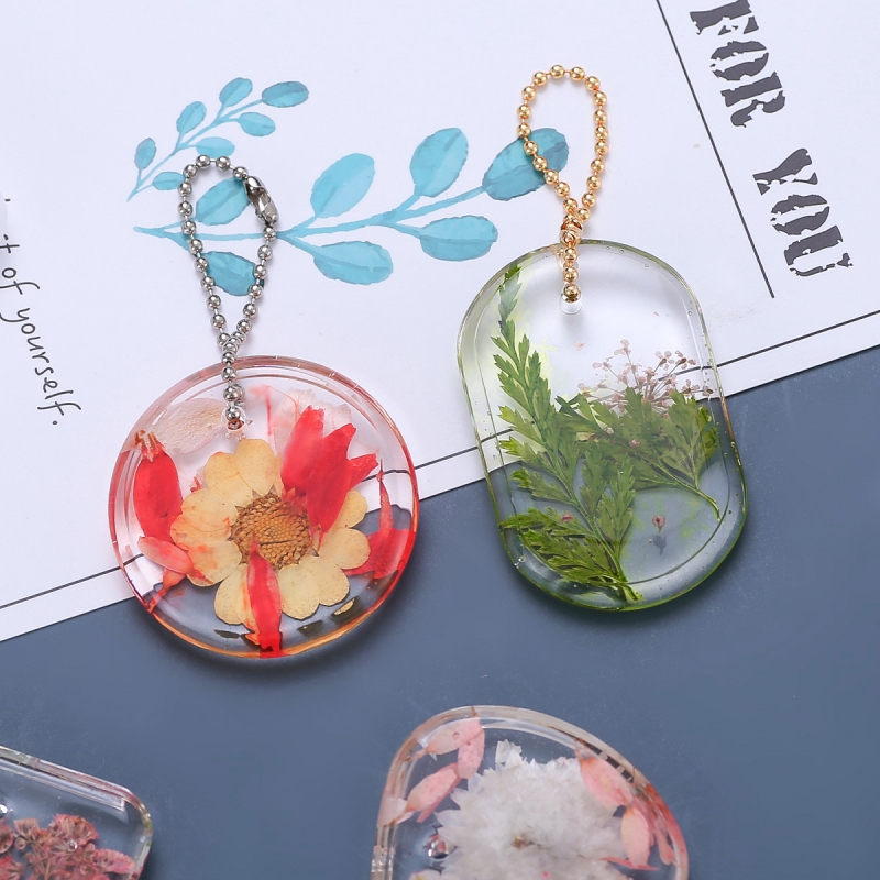 6pcsDried Flowers Real Natural - Flower Preservation Resin reseña y precio