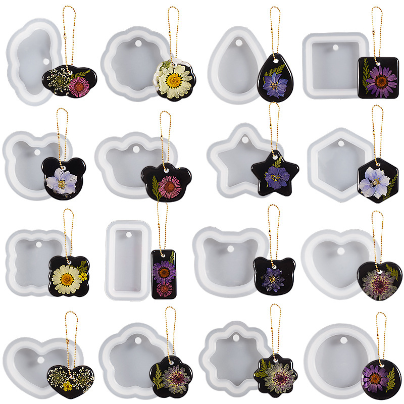 6pcsDried Flowers Real Natural - Flower Preservation Resin reseña y precio