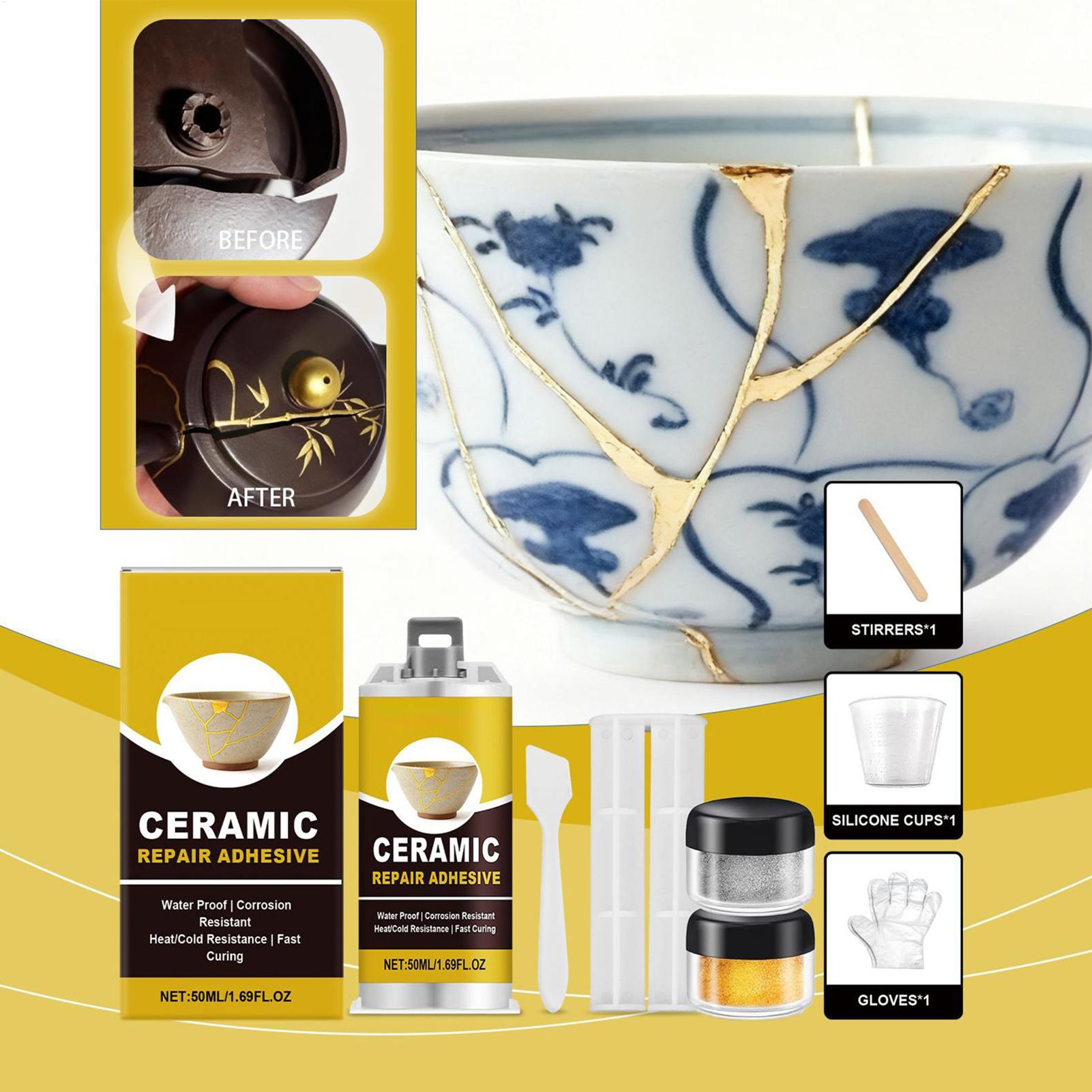 Ceramic Glass Repair Kit Epoxy - Resin Craft Workshop reseña y precio