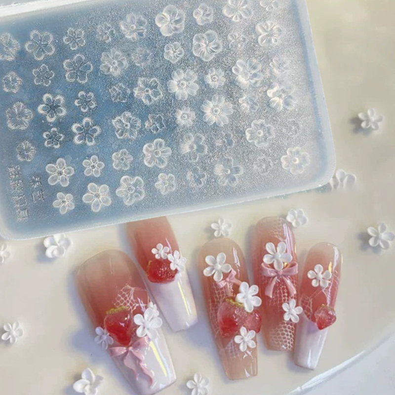 Pcs Silicone Nail Art Mold Flo - Resin Pigment Set reseña y precio