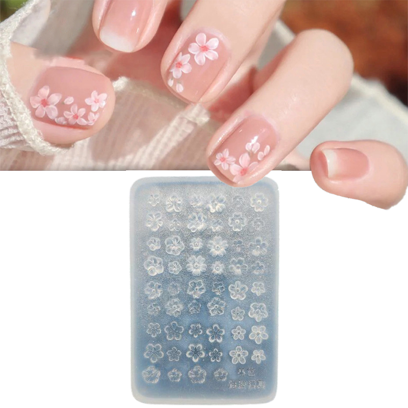 Pcs Silicone Nail Art Mold Flo - Resin Pigment Set reseña y precio