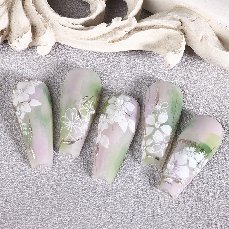 Pcs Silicone Nail Art Mold Flo - Resin Pigment Set reseña y precio