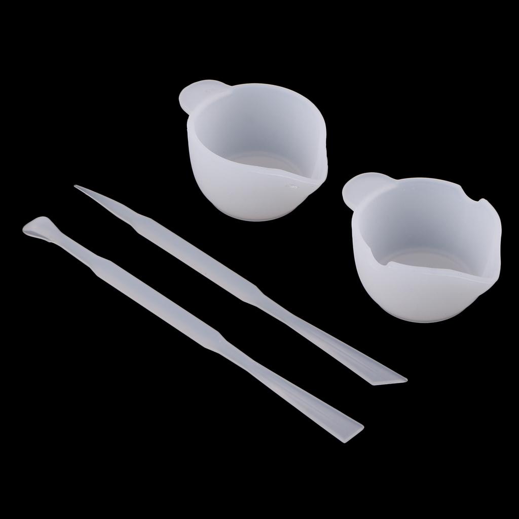 Resin Mixing Cups with Silicon - Mixing Cup Silicone reseña y precio