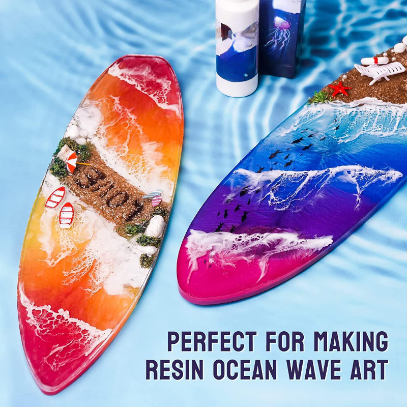 Surfboard Resin Tray Molds Sur - Resin Ocean Wave Mold reseña y precio