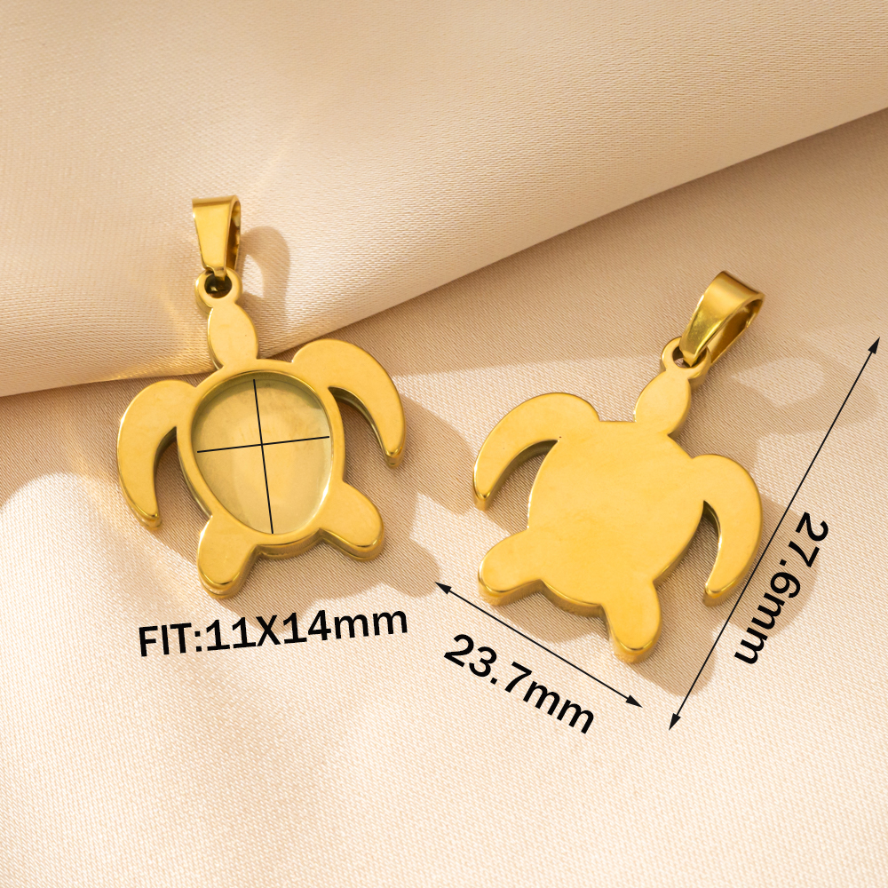 5pcs Stainless Steel Turtle Pe - Resin Craft Projects reseña y precio