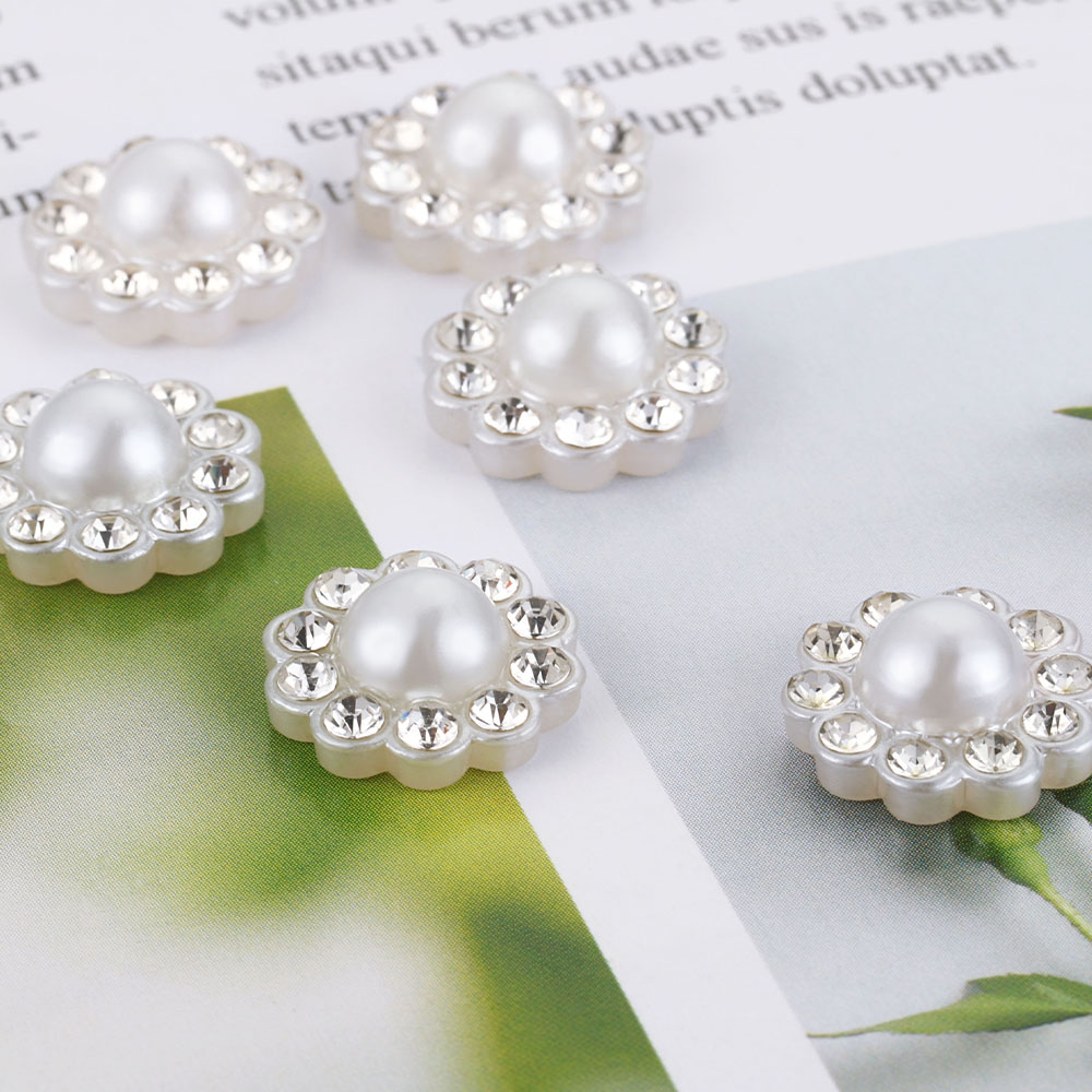 50pcs White Flat Imitation Pea - Flower Preservation Resin reseña y precio