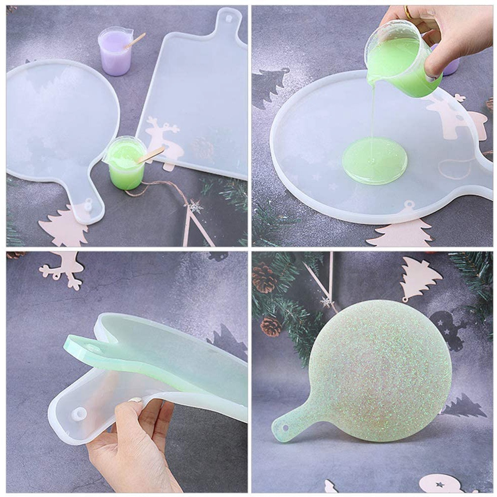 J1UL1N Resin Tray Silicone Mol - Serving Tray Mold reseña y precio