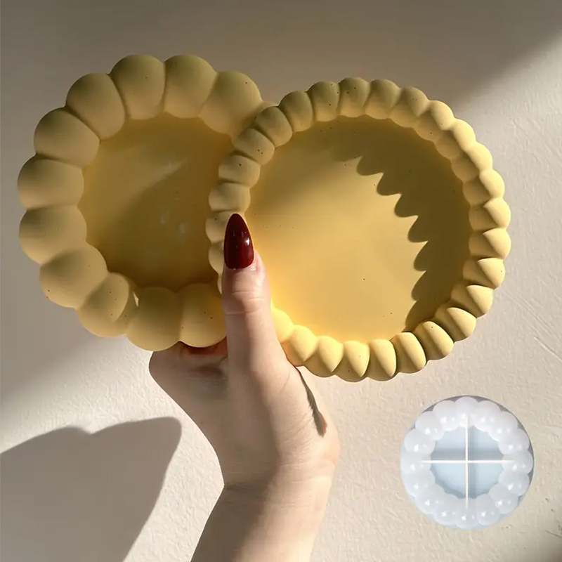 Diy Round Bubble Tray Coaster  - Serving Tray Mold reseña y precio