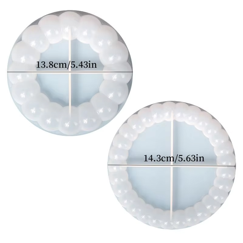 Diy Round Bubble Tray Coaster  - Serving Tray Mold reseña y precio