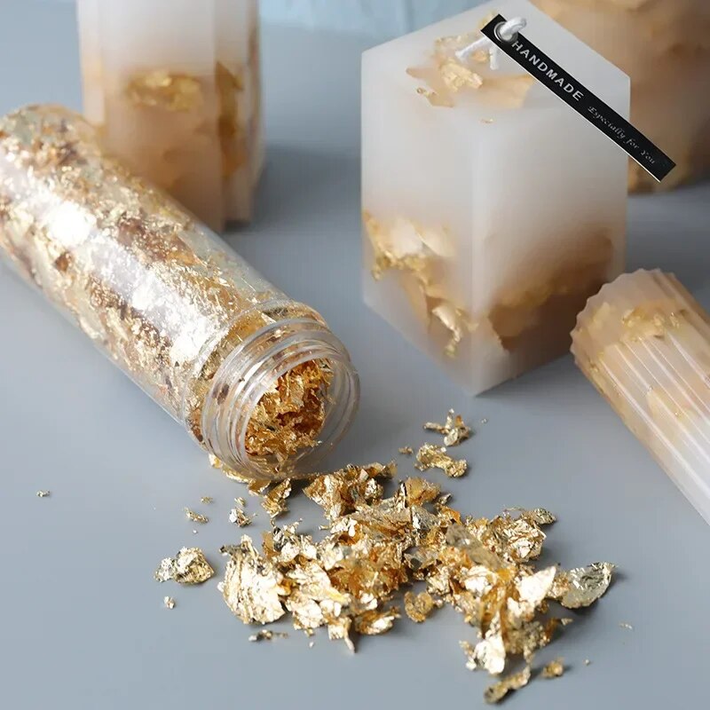 2g/1g Metallic Foil Flakes Gol - Gold Foil Flakes reseña y precio