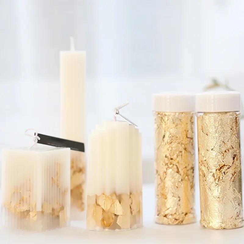 2g/1g Metallic Foil Flakes Gol - Gold Foil Flakes reseña y precio
