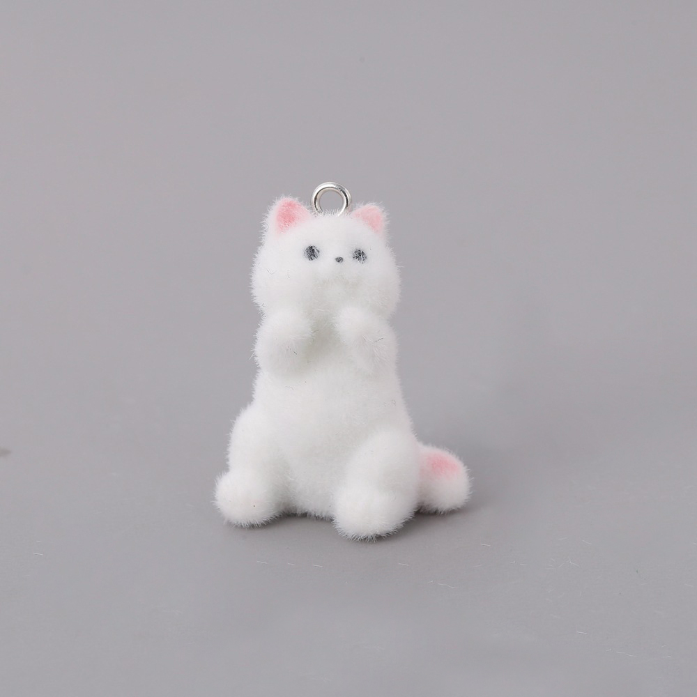 2pcs Flocking Little Cat Resin - Resin Craft Projects reseña y precio