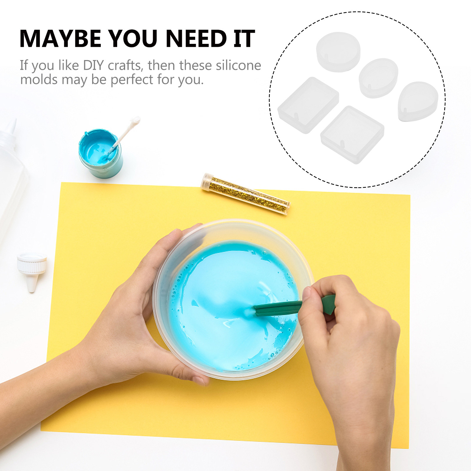 10pcs Diy Keychain Pendant Cha - Resin Crafts Diy reseña y precio