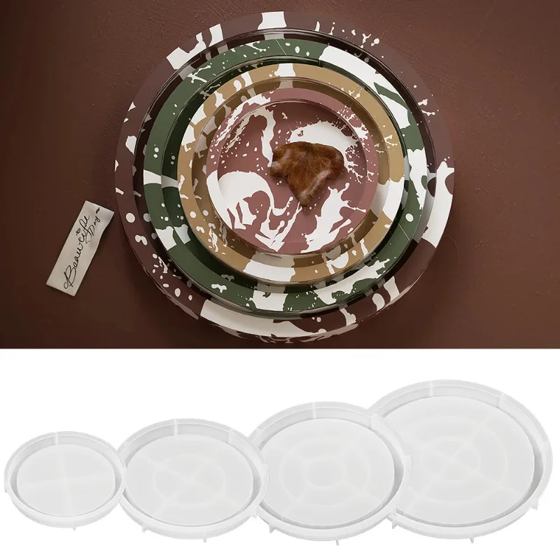 Large round Silicone Rolling T - Serving Tray Mold reseña y precio