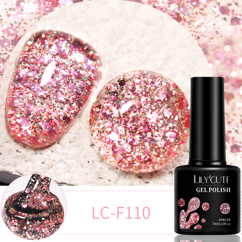 LILYCUTE 7ml 6Pcs/Set Glitter  - Resin Glitter Pack reseña y precio