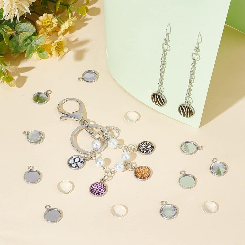 50 sets Pendant Cabochon Jewel - Bezels Set Pendant reseña y precio