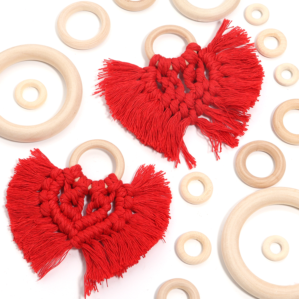 2-10pcs/lot Round Natural Wood - Wood Ring Blank reseña y precio