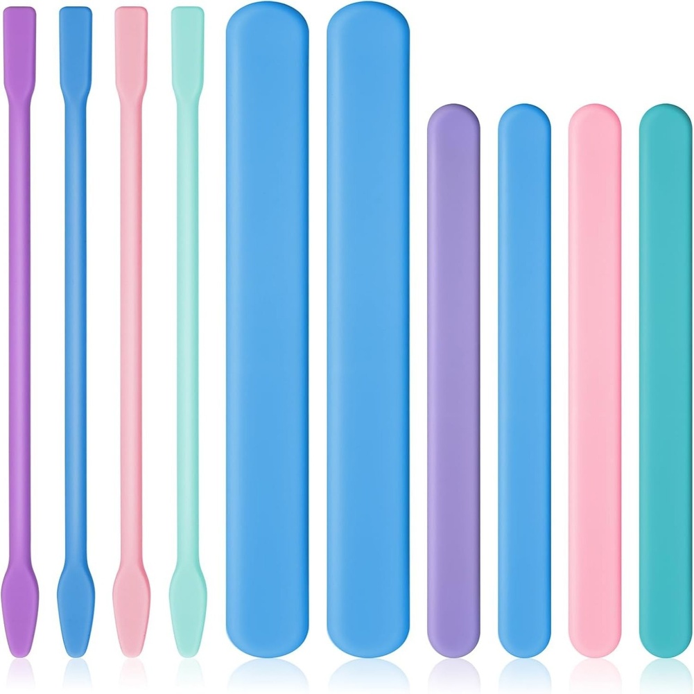10 Piece Silicone Stirring Set - Resin Craft Workshop reseña y precio